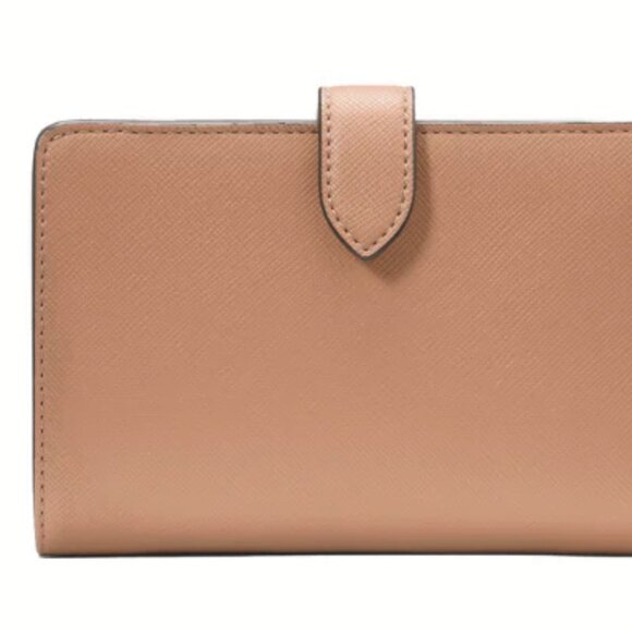 Kate Spade New York Schuyler Medium Compact Bifold Wallet - Light Fawn - Picture 2 of 3